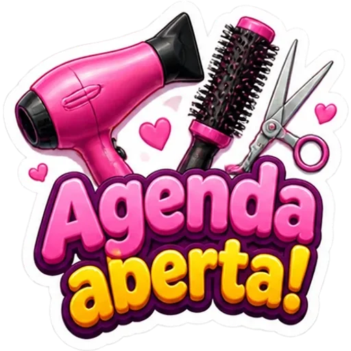 Figurinha de exemplo para atendimento de negócio
