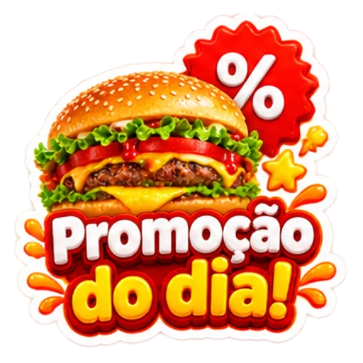 Figurinha de exemplo para atendimento de negócio